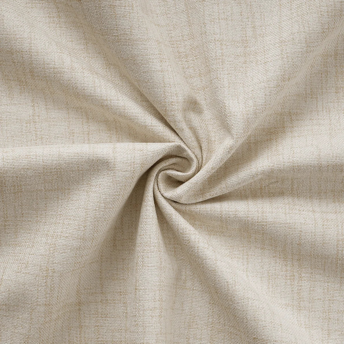 100% Blackout Linen Textured Curtains Solid Thermal Insulated Drapes for Bedroom Living Room (50" Wide, 2 Panels Set)