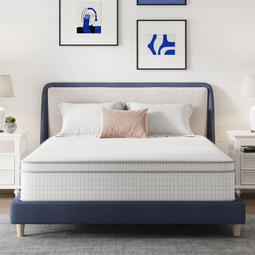12" Medium Hybrid Mattress, CertiPUR-US, OEKO-TEX Certified