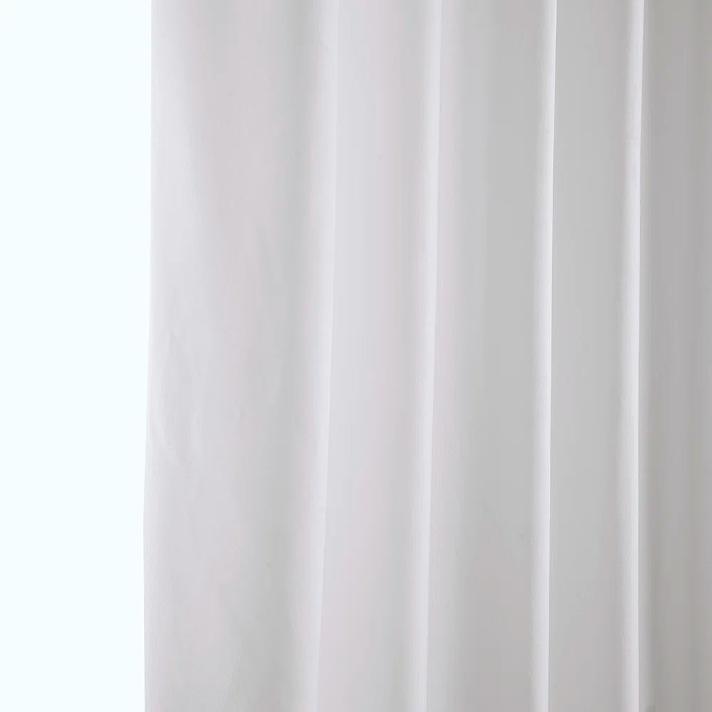 Matra Plush Velvet Curtains for Bedroom - Room Darkening Curtains for Living Room Window Single Panel