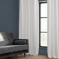 Matra Plush Velvet Curtains for Bedroom - Room Darkening Curtains for Living Room Window Single Panel